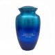 Beautiful Blue Ombre, Adult Size Vase for ashes