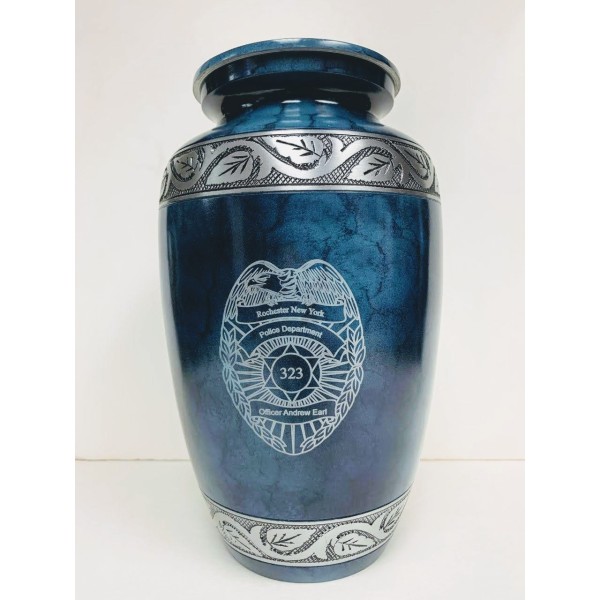 Back the Blue Police Urn Back the Blue Police Urn