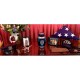 Blue Police Cremation Urn for Ashes Blue Police Urn for Ashes