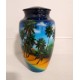 Metal Beach Adult Cremation Urn for Ashes Metal Beach Adult Cremation Urn