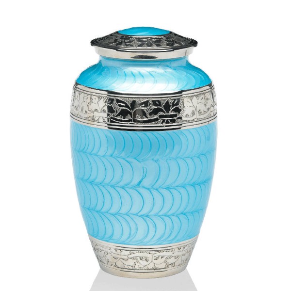 Blue Pearl Human Adult Cremation Urns for Ashes Blue Pearl Human Adult Cremation Urns for Ashes