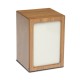 Black Ribbon Wooden Urn Box