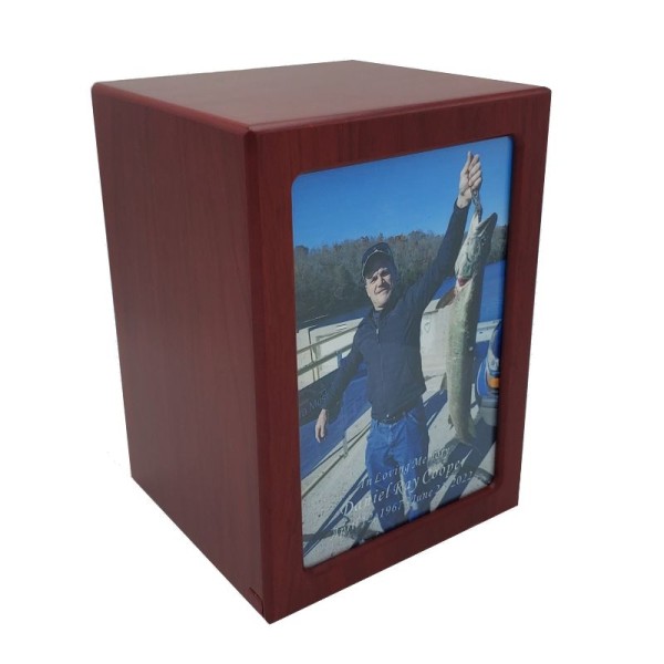 Personalized Photo Box for Ashes