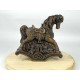 Child size Rocking Horse Bronze Cremation Urn Child size Rocking Horse Bronze Cremation Urn