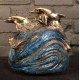 Bronze Dolphin Cremation Urn