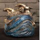 Bronze Dolphin Cremation Urn Bronze Dolphin Cremation Urn