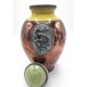Dragon Jar Urn for Ashes, Raku Pottery Made in USA Dragon Jar for Ashes, Raku Pottery Made in USA
