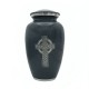Gray or Blue Celtic Cross Cremation Urn-Free Engraving