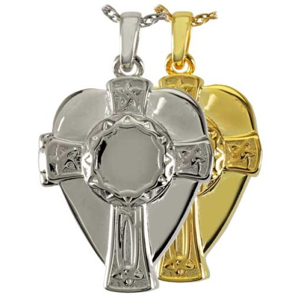 Heart of the Irish Cremation Urn Locket Heart of the Irish Cremation Urn Locket
