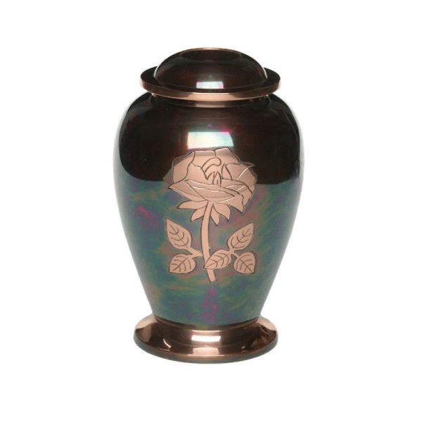 Irish rose adult human cremation urn