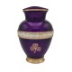 Celtic Purple Shamrock Mother of Pearl Cremation Urn Celtic Purple Shamrock Mother of Pearl Cremation Urn