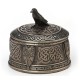 Raven Celtic Keepsake Urn for Ashes Raven Celtic Keepsake Urn for Ashes