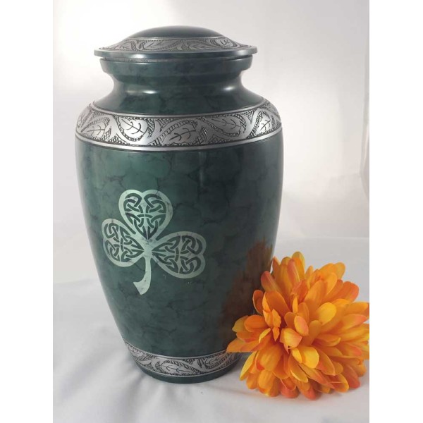 lucky-shamrock-cremation-urn