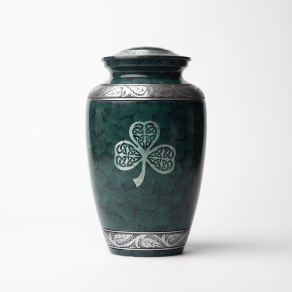 lucky-shamrock-cremation-urn-for-ashes lucky-shamrock-cremation-urn