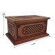 Walnut Celtic Cross Wooden Urn Box - Made in America