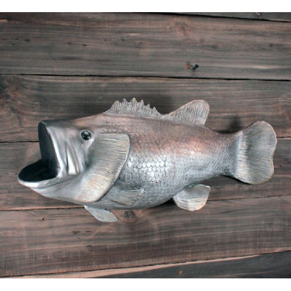 Bass Fishing Urn for Ashes USA Ceramic Fishing Urn for Ashes Made in USA