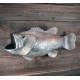 Trophy Bass Fishing Urn for Ashes Wall Mount