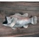Bass Fishing Urn for Ashes USA Ceramic Fishing Urn for Ashes Made in USA