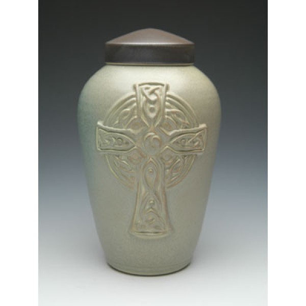 Celtic Cross Ceramic Urn Celtic Cross Ceramic Urn