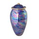 Blue Adult Ceramic Cremation Urn for Ashes