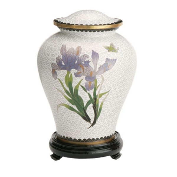 Whtie Cremation Urn for Two People Whtie Cremation Urn for Two People