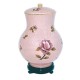 Pink Rose Cloisonne Cremation Urn for Ashes