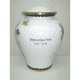 Purple Iris Cloisonne Adult-Sized Cremation Urn 