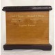 Wood Companion Urn, Holds 2 Sets of Ashes Wood Companion Urn, Holds 2 Sets of Ashes