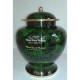 Emerald Green dual size urn for ashes