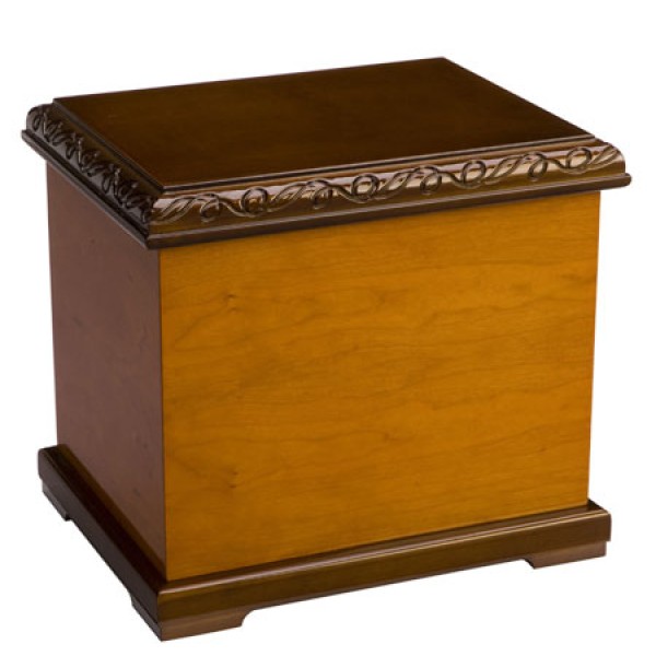 Natural Beauty Wood Companion Cremation Urn
