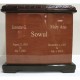 Wood Companion Urn, Holds 2 Sets of Ashes Wood Companion Urn, Holds 2 Sets of Ashes