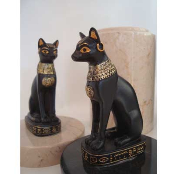 Egyptian Cat Urn 