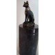Egyptian Cat Urn 