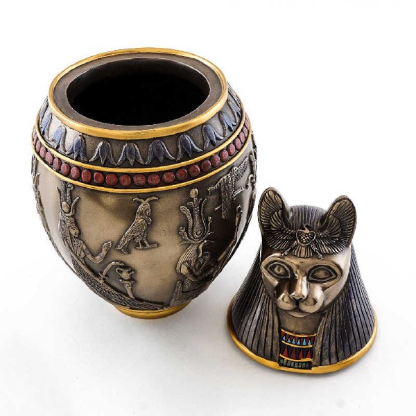 Ancient Egyptian Bastet Pet Urn Ancient Egyptian Bastet Pet Urn