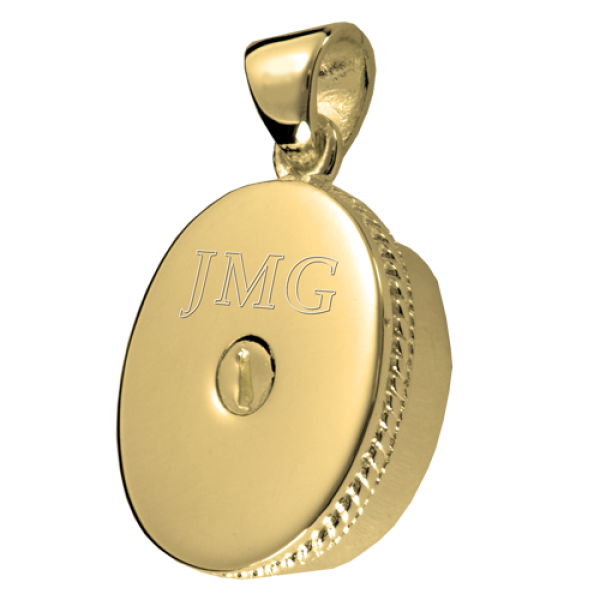 silver Yoga Ash Urn Pendant silver Yoga Ash Urn Pendant