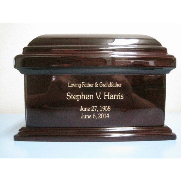 Wood Funeral Urn Wood Funeral Urn