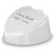 Blue Heart Adult Cremation Urn, Made in USA Navy Blue Heart Adult Cremation Urn