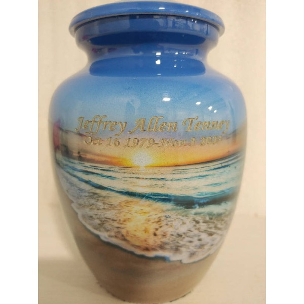 Medium Size Beach Urn for Ashes Medium Size Beach Urn for Ashes