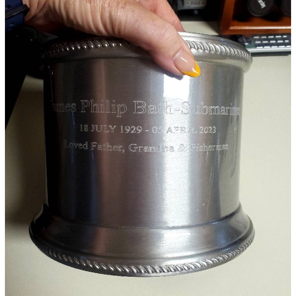 American Made Pewter Urn American Made Pewter Urn