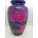 Purple pink lake Cremation Urn for Ashes