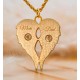 Guardian Angel Wings Gold Cremation Pendant