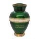Emerald Green Mother of Pearl Urn for Ashes