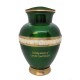 Emerald Green Mother of Pearl Urn for Ashes- Adult Size