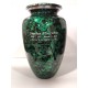 green cremation urn on sale