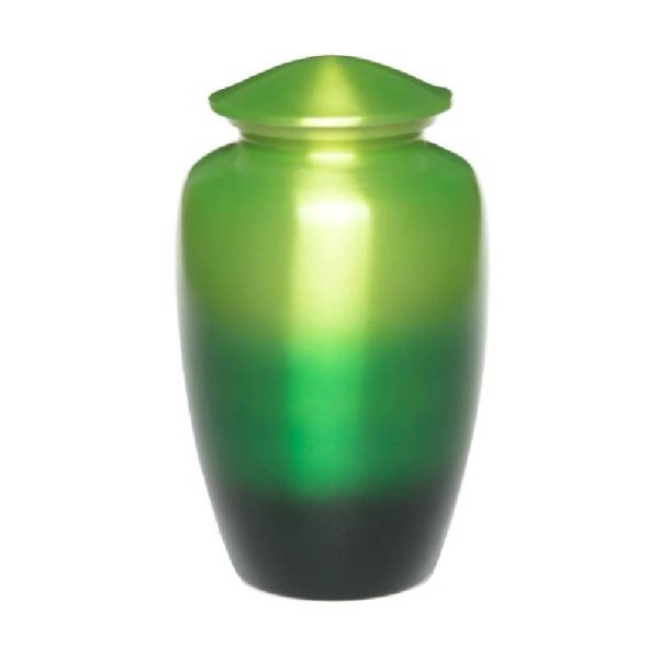Green Ombre Adult Human Urn for Ashes