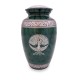 green metal tree of life cremation urn for adult green metal tree of life cremation urn