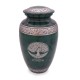 green metal tree of life cremation urn for adult green metal tree of life cremation urn