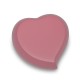 Pink Blush Heart Urn for Ashes