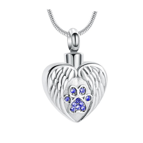 Paw print urn necklace online