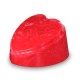 Red Marble Heart Adult Cremation Urn